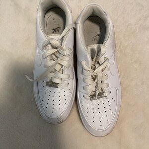 Nike White Leather Sneakers